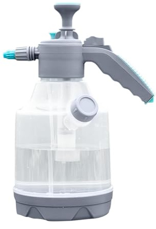 Spruzzatore a pompa, bottiglia per fine, misurino incluso, nebulizzatore per piante portatile, ugello regolabile, design a tenuta stagna, facile ricarica, per prato, lavaggio auto, pulizia del