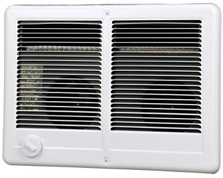 Cadet Com-Pak Twin Electric Wall Heater Complete Unit with Thermostat (Model: CSTC402TW, Part: 67527), 13648/10236 BTU, 240/208 Volt, 4000/3000 Watt, White