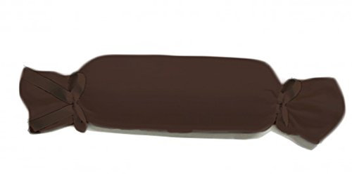 Bellana Nackenrollenbezug Mako Jersey 15x40 cm Farbe: Schoko