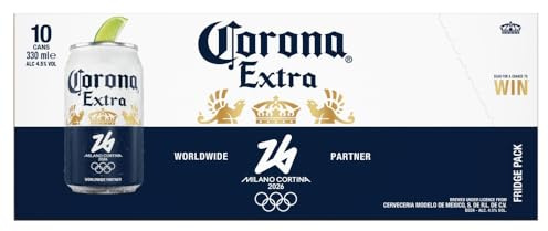 Corona Extra Beer, 10 x 330ml Cans