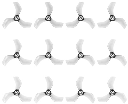 BETAFPV 12pcs Gemfan 40mm 3-Blade Propellers with 1.5mm Shaft Hole Whoop Drone Propellers for 110X Motor 1S FPV Tiny Whoop Quadcopter like Cetus Pro