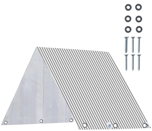 Bkljkf Auvent pour kit de balançoire, 109 x 229 cm Toile de rechange pour auvent - Accessoires pour pavillon et pergola pour jardin et terrasse - Protection solaire pour la famille - Pique-nique avec
