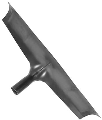 SHINEOFI Raspador de Estiércol de Acero al Manganeso 50 CM, Pala Plana para Limpieza de Establos y Granjas, Herramienta Multifuncional para Excrementos de Vacas y Animales