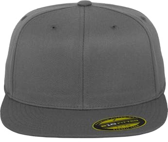 Flexfit Erwachsene Mütze Premium 210 Fitted, grau (darkgrey), L/XL