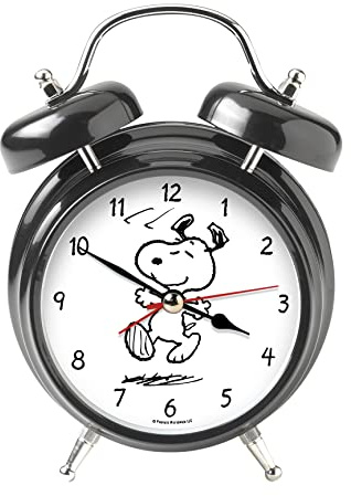 Mark Feldstein, Peanuts The Original Snoopy Wacky Wakers Alarm Clock, 6 Inch