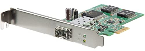 StarTech.com PCI Express Gigabit Ethernet Fiber Network Card w/ Open SFP - PCIe GbE SFP Network Card Adapter NIC - Fiber Optic SFP Adapter (PEX1000SFP2), Gigabit Ethernet (1000 Mbps)