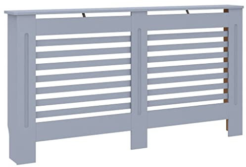 VidaXL Revêtement pour radiateur Anthracite 152 x 19 x 81 cm MDF
