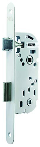 Yale Y13R-A40/B/SC - Cerradura empotrable para baúl 135 mm con Eje de Barra de Bloqueo, Eje de 40 mm, Reversible, Placa de Golpe Blanca incluida