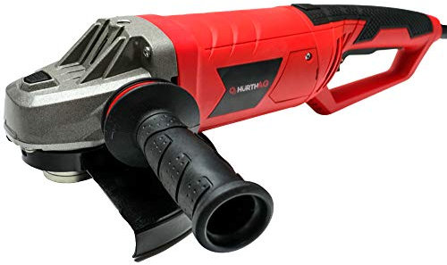 HurthAG Smerigliatrice angolare AG-2450 (2400 W, diametro disco 230 mm, avvio rapido, impugnatura girevole, anti-vibrazione)