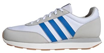 adidas Herren Run 60s 3.0 Shoes Schuhe, Cloud White/Bright Royal/Grey One, 44 2/3 EU