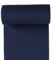 10m Rolle Bündchenstoff Uni 35/70cm Schlauchware Oeko-Tex Jersey Bezugsstoff elastisch, Farbe:nachtblau