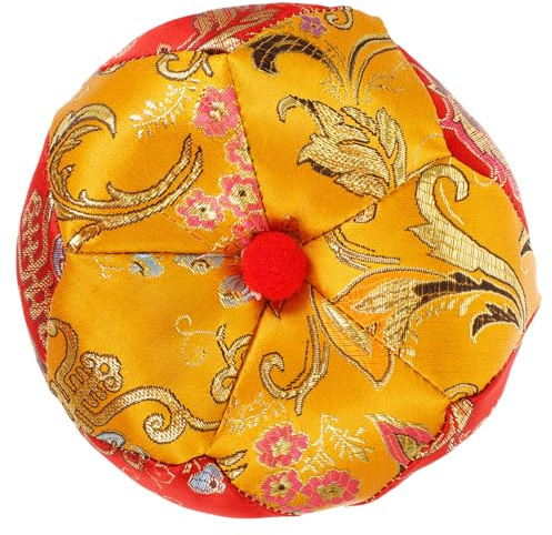 Abaodam Portable Lightweight Cloth Tibetan Singing Bowl Mat with Creative Design, Handmade Buddhist Sound Bowl Cushion Pad for Meditation and Relaxation