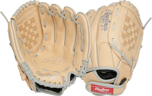 Rawlings | Sure Catch Series Youth Baseball Glove | C. Correa | 10.5' | RHT | Camel