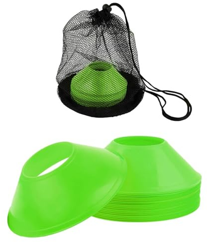 ZQSFPK 25pcs Football Cones, Cones for Football Training, Training Cones, Football Cones Training Set Kids, Sports Cones, Football Training Cones, Cones, Football Training