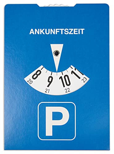 RNK - Verlag RNK 3118 - Parkscheibe nach StVO aus Karton, 11 x 15 cm, 1 Stück