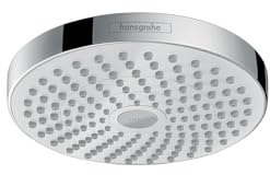 hansgrohe Croma Select S 180 Duschkopf, Kopfbrause mit 2 Strahlarten, Weiß/Chrom