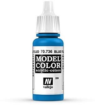 Farbe Vallejo Model Color 70736 Blue Fluo (17ml)