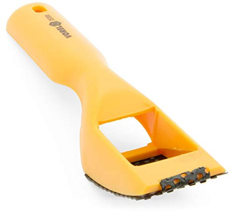 Raspa per Cartongesso 60 x 40 mm - Manico Piccolo in Plastica per Legno, Laminato - Pialla e Lima