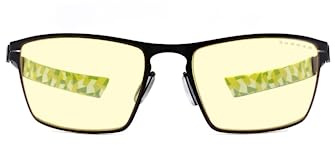 Gunnar Gaming- und Computerbrille - ESL Blade, Onyx Rahmen, Amber Linsen - Blaulichtfilter Brille, Premium Blaufilter, UV-Schutz,