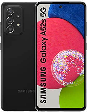 Samsung Galaxy A52s 5G SM-A528B 16,5 cm (6.5) Double SIM Hybride Android 11 USB Type-C 6 Go 128 Go 4500 mAh Noir (Reconditionné)
