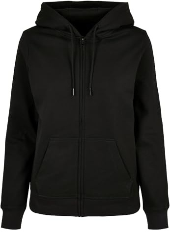 Build Your Brand Bb009-ladies Basic Zip Hoody Sweat-Shirt à Capuche Femme (Lot de 1)