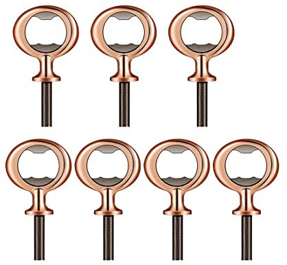 EACTEL Kit tire-bouchon décapsuleur pour fête de vin, décapsuleur vierge pour projet de tournage du bois, bronze