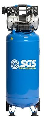 SGS Pro Super Silent Vertical 50L Air Compressor - 1HP 4.5CFM