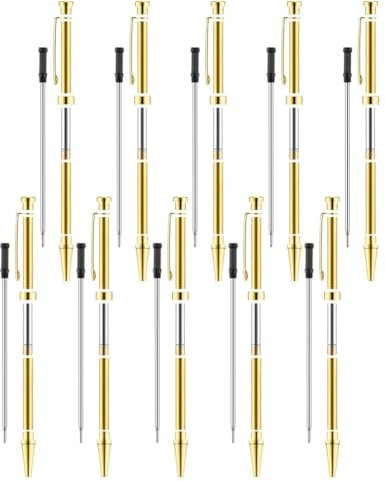 Pesfehhy Kit per Penne da Tornio In Legno Kit per Tornitura Della Penna In Legno Kit per Penna D' per Tornitura