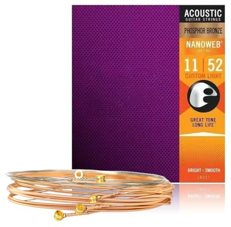Strings Phosphor Bronze Acoustic Guitar Strings(.011-.052)