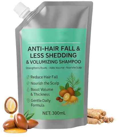 Trichology Anti-Haarausfall & Volumenshampoo – Stärkt Die Haarwurzeln, Reduziert Haarausfall, Pflegt Die Kopfhaut, 300 Ml (1 Stück)