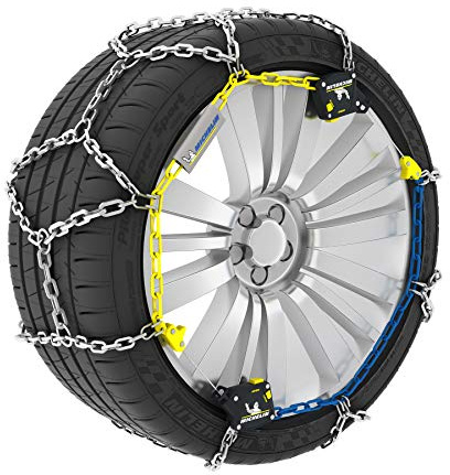 MICHELIN 008468 Cadenas de Nieve EXTREM GRIP Tensión Automática, Especiales para todoterrenos, 4x4, autocaravanas y vehículos utilitarios, N°280