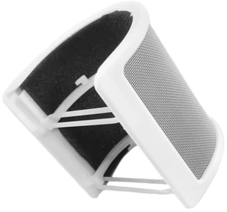 HOMSFOU Antivento Per Microfono U-shaped Copertura Per Registrazioni Audio Protezione e Rumori Facile Installazione Design e Versatile Per Microfoni Mano