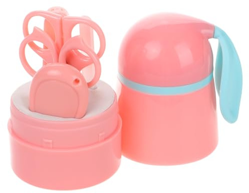 Sosoport Elektrische Babynagelfeile Mit Nagelknipser Und Schere Inklusive Nagelfeile Und Pinzette Für Neugeborene Und Junge Mädchen Sicher Und Sanft Für Empfindliche Finger
