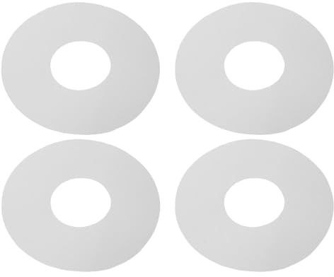 Healeved 4piezas Junta De Válvula De Silicona Arandelas De Válvula para Bote Inflable Sello para Bote Inflable Reemplazo De Junta De Repuesto para Reparación