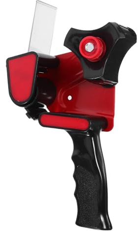 QUMIIRITY 48Mm Handheld Packing Tape Dispenser with Handle, Pre-Cut Tape Sealer for Packaging, Mailing, and Wrapping, Suitable for Office, Warehouse, and Retail Use