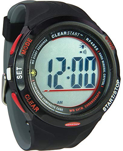 SupplyMount RF4055A - Aftermarket Replacement RF4055 Clearstart 50mm Sailing Watch - Black Grey Compatible with Ronstan