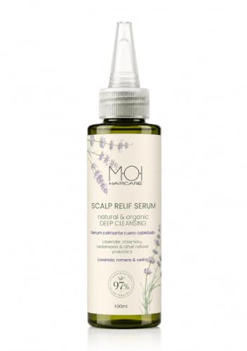 MOI Scalp Relief Serum – Sérum Calmante y Equilibrante para el Cuero Cabelludo con aceites botánicos – 97% de ingredientes naturales 100ml