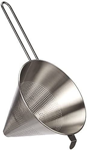 Lacor 60318P Passoire Chinois Manche Fil 18 cm, Argent