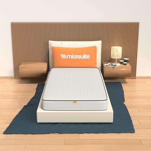 MiaSuite Matratze Memory 90x200, Höhe 20 cm - 100% Made in Italy - Antiallergisch, Antibakteriell, Antimilbe - Orthopädisch, Medizinisches Gerät | Primavera