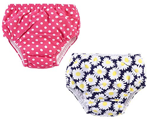 Hudson Baby Unisex Baby Swim Diapers, Daisy, 18-24 Months