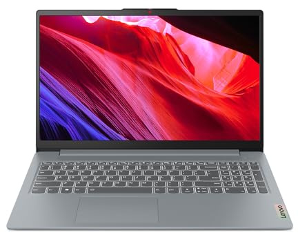 Lenovo IdeaPad Slim 3 | 15 inch Full HD Laptop | Intel Core i3-N305 | 8GB RAM | 128GB UFS | Windows 11 Home in S mode | Arctic Grey