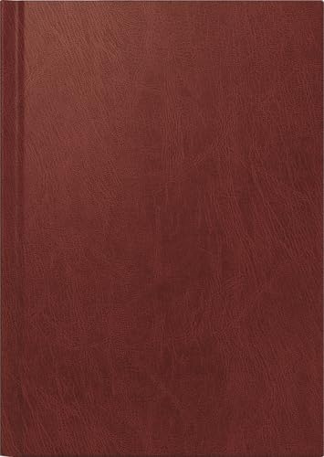 rido/idé Buchkalender Mod. Chefplaner 2026 | A5, Kunststoff, weinrot