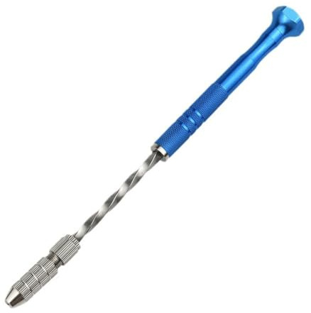 Perforatrice semiautomatica per artigiani e hobbisti, design a doppio mandrino, struttura in acciaio inox e alluminio, 190 mm x 16 mm