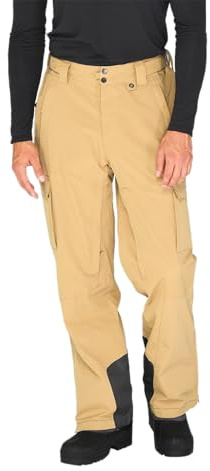 Arctix Men's Mountain Premium Snowboard Cargo Pants, Khaki, Medium/34 Inseam