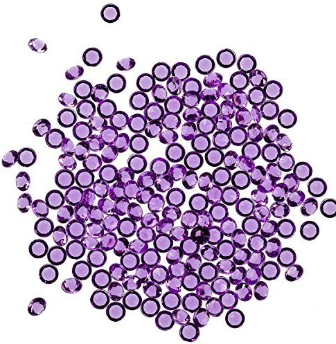 Trimming Shop 10.000 strass acrilici trasparenti da spargere da tavolo, coriandoli per centrotavola, feste di compleanno, decorazione da tavolo, perline riempitive, 4,5 mm