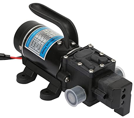 120W Elektrisk Vattenpump 10L/M Självsugande Membranpump för Högtryckstvätt 12V/10A Pompe 12V 10L/Min,Självsugande Vattenpump (12V 3210YD-12-120FS)