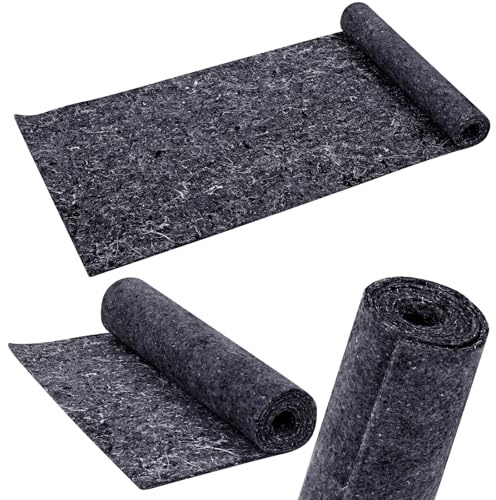 3 Pcs Dishwasher Sound Insulation Roll Cotton Blanket for Walls Pipe Attic Roof, 16 x 48 x 0.2 Inches