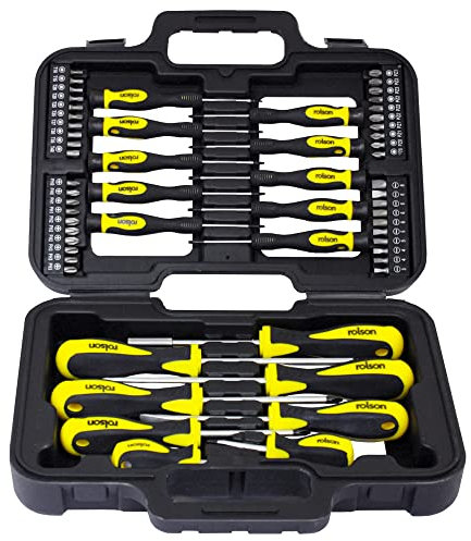 Rolson 28882 58 pc Screwdriver Set