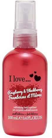 I Love Originals Coconut & Cream Body Spritzer, Formulated With Natural Fruit Extracts to Keep You Cool & Fragranced, Travel-Size Essential Providing On-The-Go Refreshment, Vegan-Friendly - 100ml