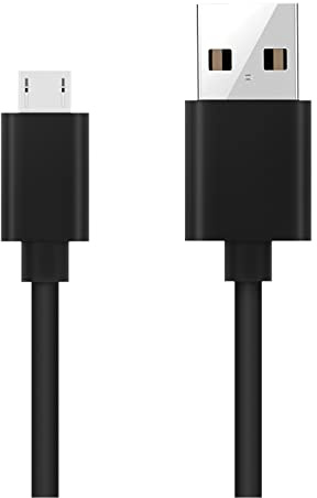 Paquete de 2 cables de repuesto para Amazon Fire TV Stick, Samsung, Fire Tablet, Android Phone AC/DC de repuesto Cable (Cable Micro USB-3.3 pies)